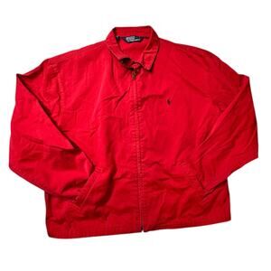 Vintage Polo Ralph Lauren Harrington Zip Up Jacket Mens Size XXL